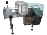 Ichthyic industry. Industrial Metal detecor TUNN-AL for HACCP controls on fish and ichthyic products